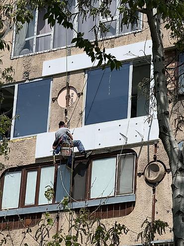 Высотные работы: Утепление и облицовка фасадов многоквартирных домов и лоджий/балконов — 1