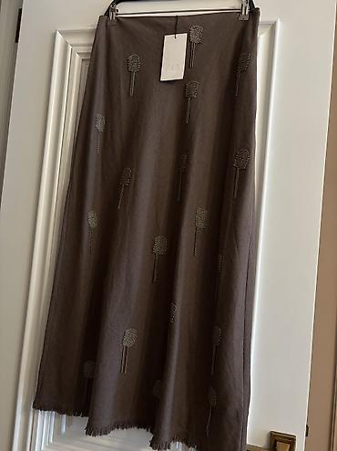 Ətəklər: Maksi Ətək, Zara, Kətan, L — 3