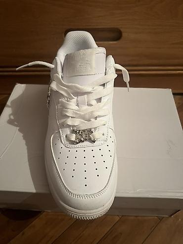 Мырзалардын бут кийими: Эркектердин кроссовкасы, 40, Nike, Жаңы, түсү - Ак, Өзү алып кетүү, Акылуу жеткирүү — 4