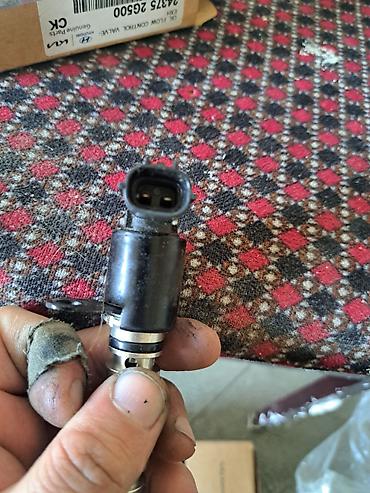 cross motor: Hyundai/Kia orijinal ehtiyat hissəsi – Oil Flow Control Valve (EXH) - — 1