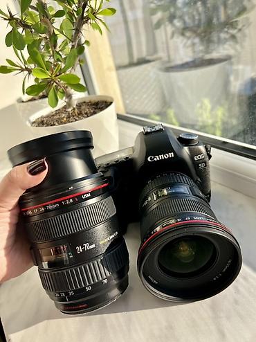 canon mark 2 5d: Canon EOS 5D Mark2 fotoaparat + 2 ədəd L seriyalı obyektiv ilə — 1