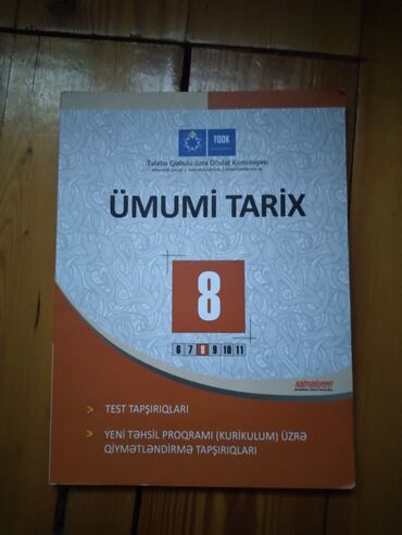 ümumi tarix 9 sinif pdf: Ümumi tarix 8 sinif Sumqayıtdadır. Təzədir