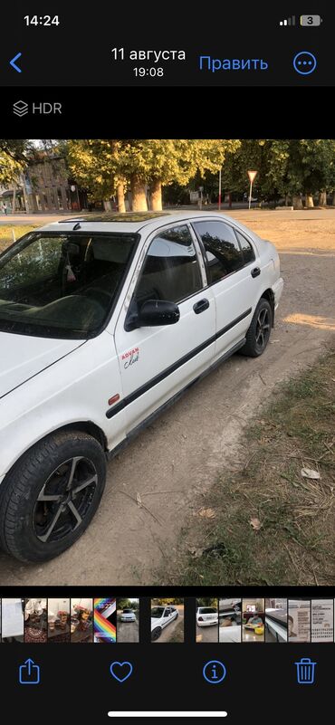 Honda: Honda Civic: 1996 г., 1.5 л, Механика, Бензин, Хэтчбэк