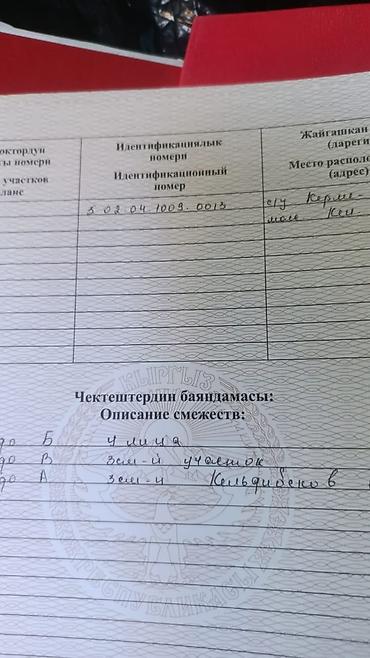 продаю квартиру аламидин 1: 6 соток, Для строительства, Тех паспорт — 2