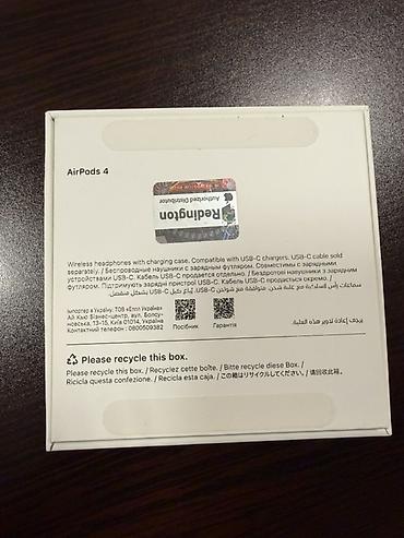 Qulaqcıqlar: İşlənmiş Simsiz (Bluetooth) Qulaqcıqlar, Apple, rəng - Ağ — 2