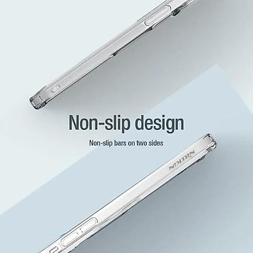 Maske i futrole za telefone: Maska Nillkin Nature Pro Magnetic za iPhone 15 Pro 6.1 plava. Uz brzu — 13