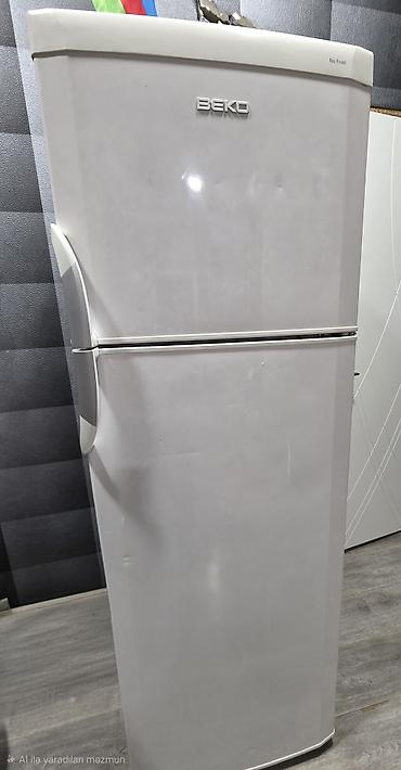 İşlənmiş 2 qapılı Beko Soyuducu Satılır, rəng - Ağ
