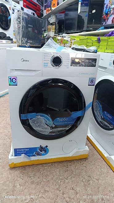 dulipu machine: Стиральная машина автомат, Новый, Midea, До 8 кг, Фронтальная, Оптом — 6