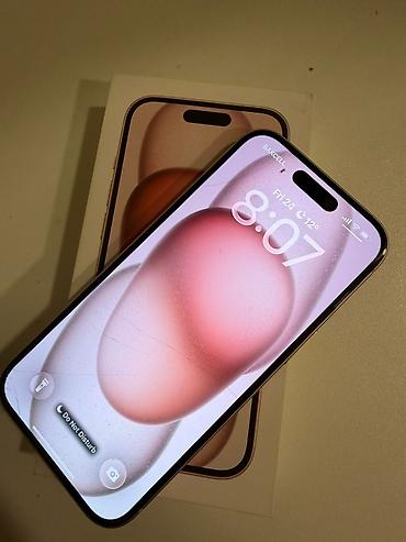 iphone 6s roze gold: IPhone 15, 128 GB, Çəhrayı, Face ID — 2