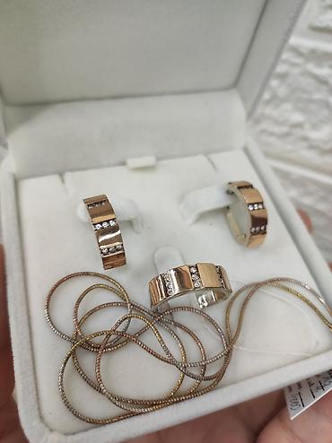 Серебряные наборы украшений: Набор украшений, Проба 925, Женские, Новый — 10