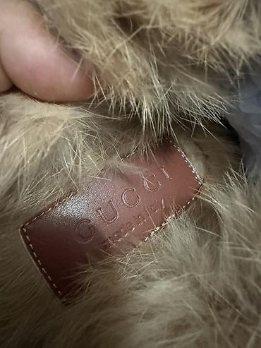 soft shell: GUCCI Princetown Leather Slippers with Fur - Модель: Princetown — 2