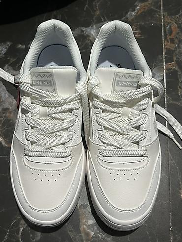 Кроссовки Li-Ning AGCY107 - Цвет: белый (монохром). - Размер на