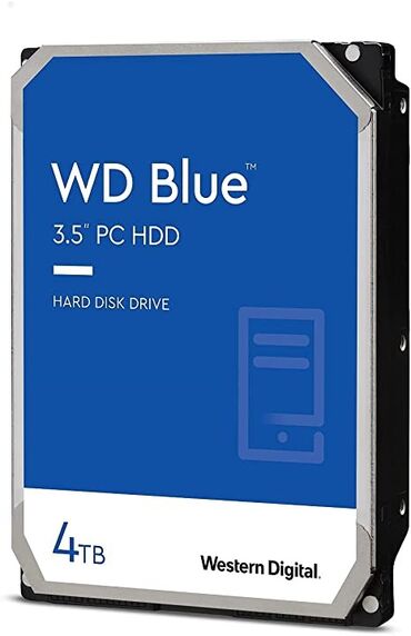 ������ ������������ в Кыргызстан | Жесткие диски, переносные винчестеры: Hard Disk Western digital wd40ezaz (hdd) объём 4tb (4000gb) Торг