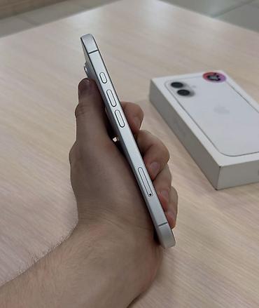 npad 16: IPhone 16, 128 GB, Ağ, Zəmanət, Simsiz şarj, Face ID — 6