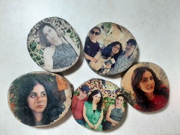 Digər ev dekoru: Soyuducu üçün maqnitli şekiller Taxtadan hazırlanmış, Quran ayələri və — 24