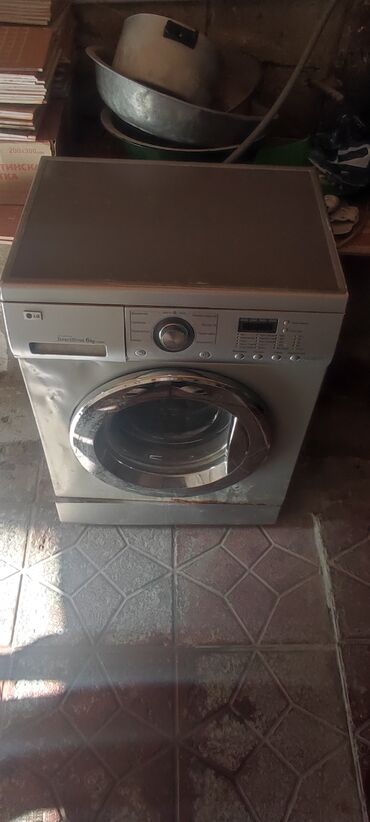 qabyuyan masinlar: Paltaryuyan maşın LG, 6 kq, İşlənmiş, Qurutma var, Kredit yoxdur, Ünvandan götürmə