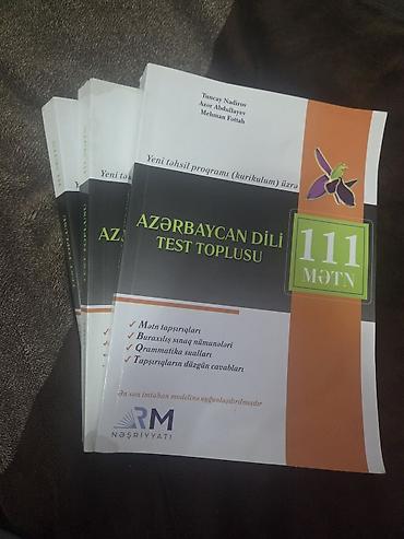 Məhsul: “Azərbaycan dili – Test Toplusu 111 Mətn” (RM Nəşriyyatı)