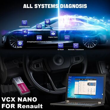 Alati za automobile: Novo - vxdiag nano nx200 za renault obd2 dijagnostika vxdiag nano — 15