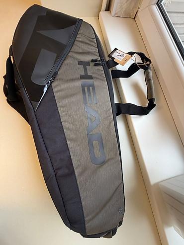 Спортивные сумки: Сумка для тенниса Head, оригинал, привезенная с США. Цвета хаки с — 12