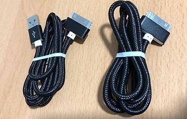 Iphone 4,5 Ipod Nano kabel super keyfiyyetli parcadan yenidi