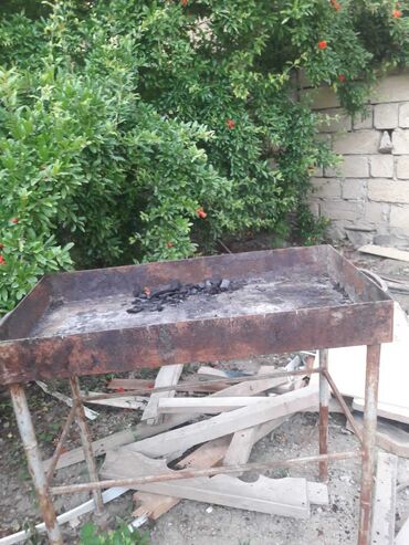 manqal kamin: Qorizontal manqal, Termostatsız, İşlənmiş