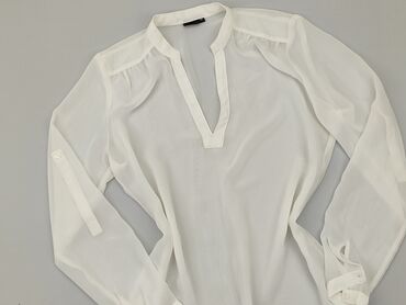 białe klasyczny t shirty: Blouse, L (EU 40), condition - Good