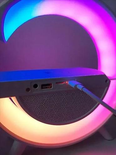 Kuća i bašta: G LAMPA ZVUCNIK I PUNJAC NOVA GOOGLE 3 U 1 PAMETNA RGB LAMPA | Cene — 10