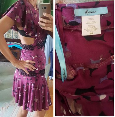 hm pidzama sa srcima: Guess S (EU 36), bоја - Bordo, Kratkih rukava