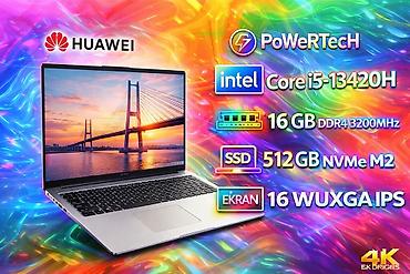 used notebook: Huawei noutbuk – güclü performans və parlaq görüntü üçün ideal — 1