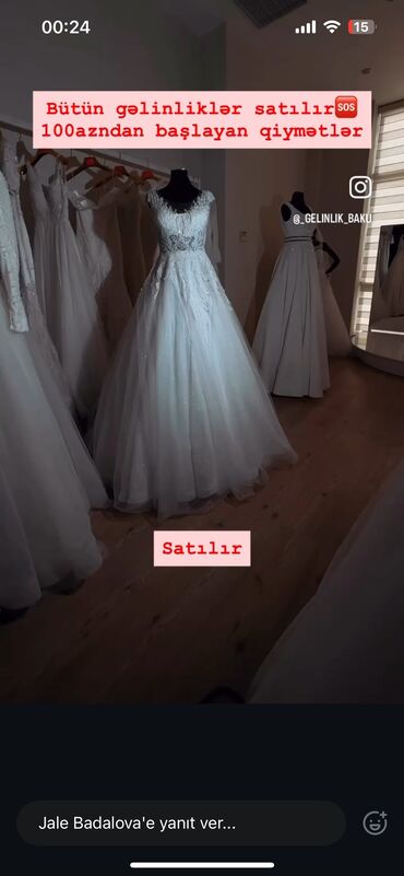 Toy paltarları: Mağaza bağlanır🆘🆘 ✨Gəlinlik sahəsində fəaliyyət göstərənlər, icarə və — 9