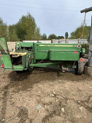 лизинг спецтехники: Пресс‑подборщик тюковый John Deere 456A привозной все родное отлично — 2
