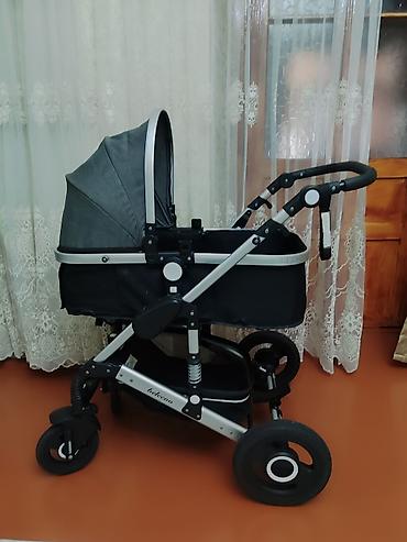 maxi cosi: Uşaq arabası – Babacoo markası, 3 təkərli ön dönər blok və iri arxa — 2