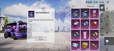 Digər aksesuarlar: PUBG Mobile hesabı – nadir laboratoriya yüksəltmələri və kosmetikalar — 12