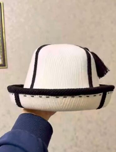 Головные уборы: Традиционный кыргызский калпак - Мужской головной убор национального — 3