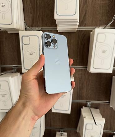 IPhone 13 Pro, 128 GB, Sierra Blue, Zəmanət, Simsiz şarj, Face ID lalafo.az -da IPhone 13 Pro, 128 GB, Sierra Blue, Zəmanət, Simsiz şarj, Face ID