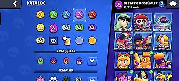 Qızıl alışı: Brawl Stars hesabı satılır 62 K kupa - 101 — 5