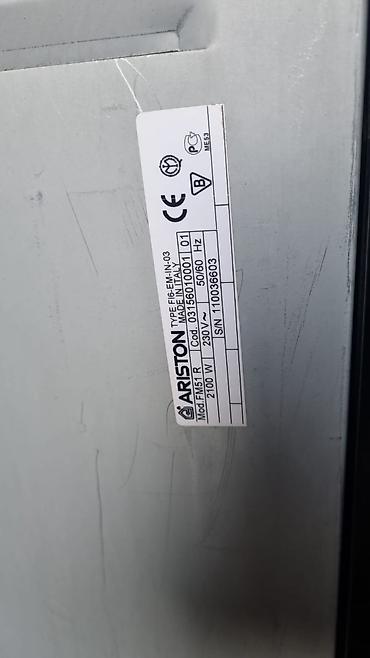 pitiminutka temiri: Ariston quraşdırılan elektrik sobası Model: FM51 R Tip: F16.EM.IN-03 — 2