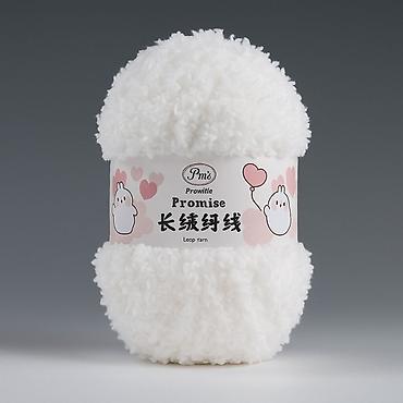 пряжа alize puffy: Пряжа для ручной вязки, коралловый флис, в мотке 100 гр, 180 метров — 3
