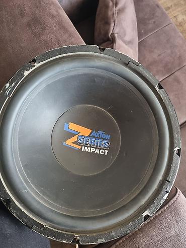 od prilike: Axton Z-Series Impact bas zvučnik - Tip: auto subwoofer/bass driver - — 1