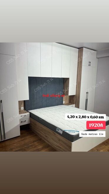 Masa və oturacaq dəstləri: Yataq mebel dəsti