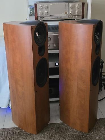 akai subwoofer: Kef Q7 Cherry -Vrhunski Zvucnici - Made in England System — 3