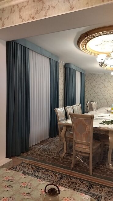 Шторы и занавески: Штора на заказ принимаем портьер и тюль и.д Дизайн индивидуальный — 17