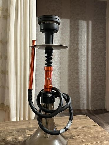 elektronik nargile: Nargilə dəsti – modern dizayn, tam funksional - Material: şüşə kolba — 2