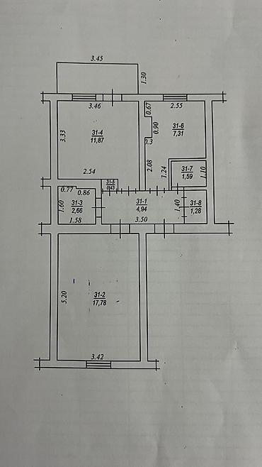 Продажа квартир: 2 комнаты, 48 м², 105 серия, 1 этаж, Косметический ремонт — 10