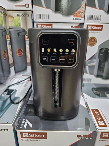 su dispenserləri: Termopot Silver, 6 l, Yeni, Rayonlara çatdırılma, Ünvandan götürmə, Pulsuz çatdırılma