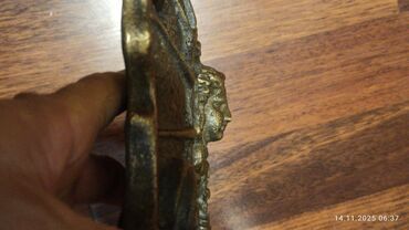 Digər ev dekoru: Məhsul: Bərk döküm metal dekorativ divar elementıtökmə latun 8kq — 3