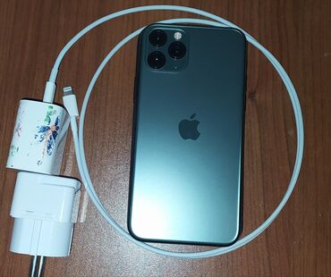 çakma iphone 11: IPhone 11 Pro, 64 GB, Yaşıl, Zəmanət, Kredit, Qırıq