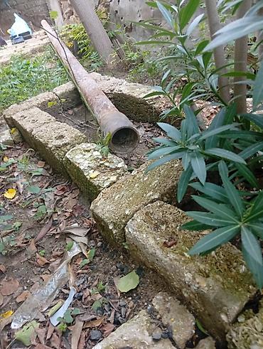 Metall boru 7meturdi qalin agir - Material: qalın divarlı polad -