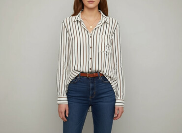 koszula po dunsku: Women`s shirt, size S