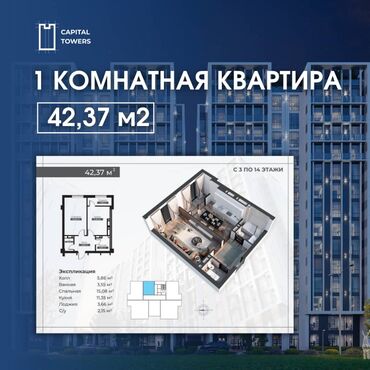 центр отдыха караенквартирыквартира в авроре 1 комнатные в близи центр отдыха комсомол 1 ком квартиры студия: 1 комната, 42 м², Элитка, 11 этаж, ПСО (под самоотделку)